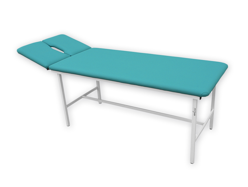 <strong>VOD 47</strong> – massage table (<strong>VOD 47 – ML</strong>) is intended for safe positioning of patients for all types of manual massages.It allows to position the patient in a constant height safely.

The product is equipped with an adjustable tilting headrest that enables to alter the head or neck spine position during massage. The headrest is by default undivided. On special order it can be delivered as a two-part modification that has an ergonomic opening for comfortable and safe placing of the patient‘s face